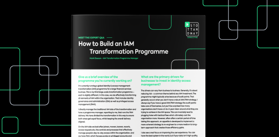 How to Build an IAM Transformation Programme thumbnail